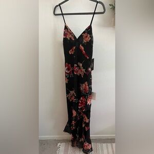 Black Floral Dress